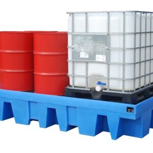 GREEN-LINE PE-opvangbak WP-PE 8/11, van robuust polyethyleen, blauw