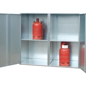 Gasflessen-depot GFD-G 2, verzinkt
